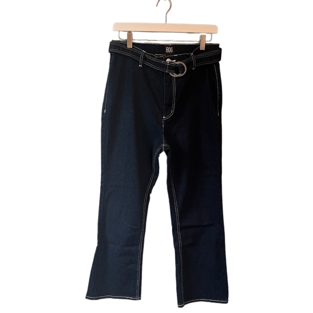 BDG Dark Wash Wide Leg High Rise Jeans Size 30